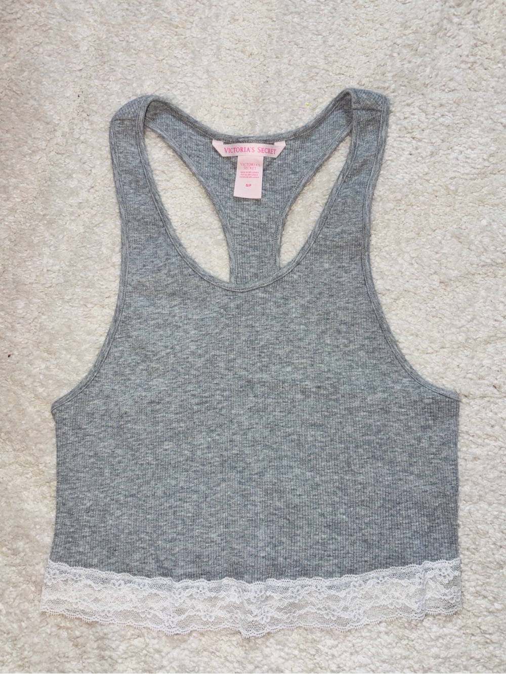 Victoria's Secret | Cropped Racerback Tank/bra